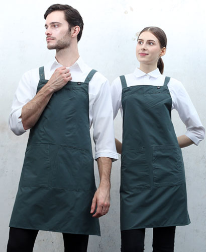 SAP-686 그린 스틸스 냅H형 앞치마 [CSH]