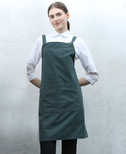 SAP-686 그린 스틸스 냅H형 앞치마 [CSH]