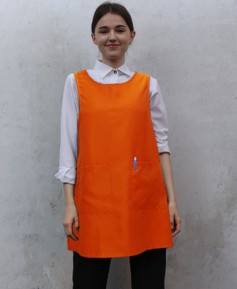 SAP-748  오렌지 무지원피스앞치마ㅡㅡㅡ[특대있음]