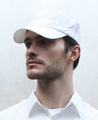 SC-961 화이트 매쉬 군모형모자