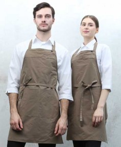 SAP-985 베이지 스틸스냅 목걸이 앞치마