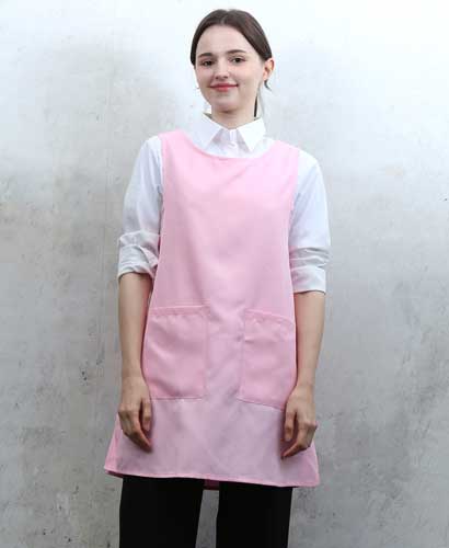 SAP-749 무지 옆단추 핑크 원피스 ＃