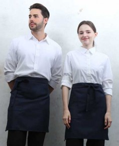 SQ-371 네이비 사이드 원포켓 허리앞치마[PW08]