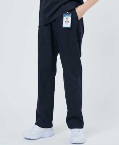 SP101W-1 여성 베이직 스크럽 팬츠 네이비