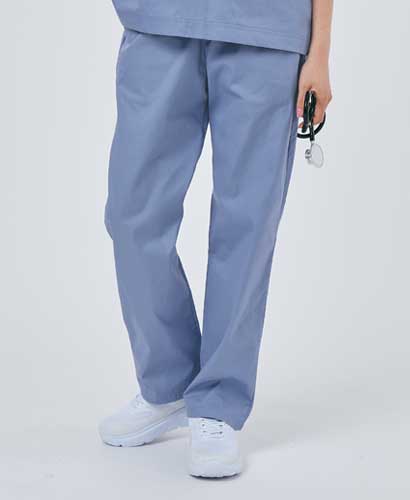 SP101W-3 여성 베이직 스크럽 팬츠 인디고