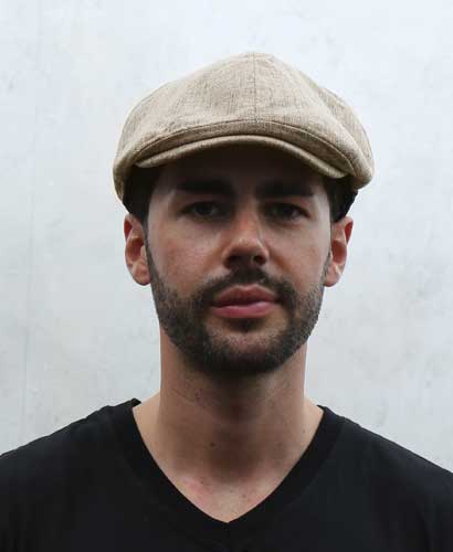 SC-1102 플랫캡모자 베이지