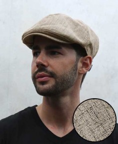 SC-1102 플랫캡모자 베이지