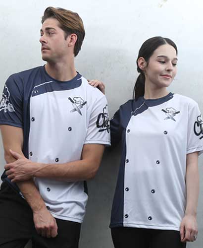 SKO-556 곤/백 쉐프코트 모양 쉐프T