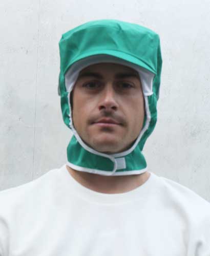 SC-315 초록 귀걸이형 위생모