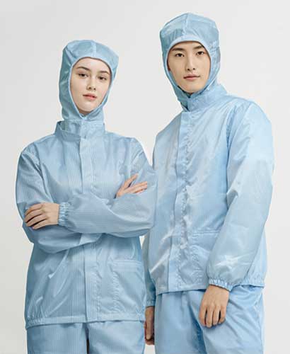 SWQ-101 제전 블루 위생복 상의ㅡㅡ[남녀공용] 폴리원단