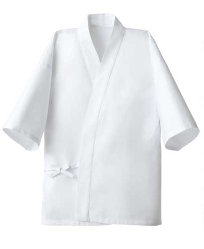 SJA-100 순면20수 화이트 일식 조리복
