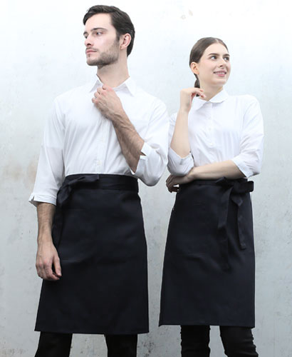 SAP-301 검정허리중 앞치마