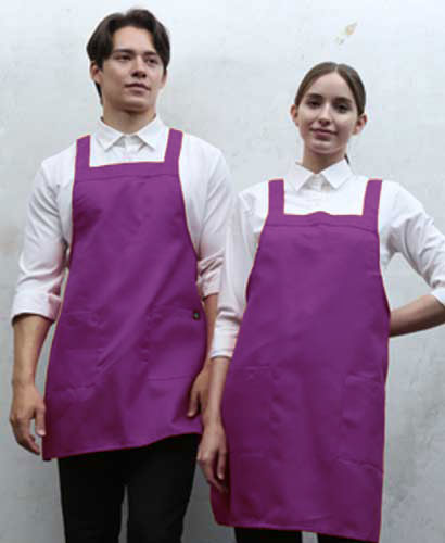 SAP-523 보라 뒤H형 폴리앞치마