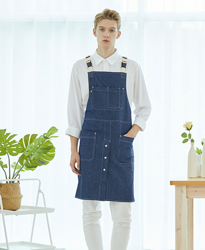 SAP-536 네이비 버클 데님