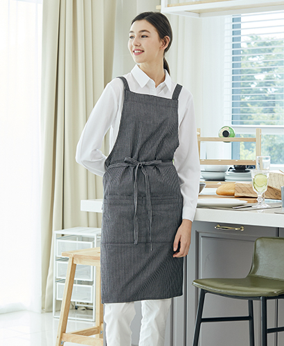 SAP-647 블랙 이중포켓 스트라이프