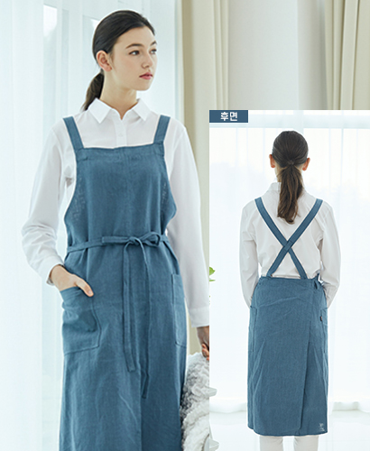 SAP-838 블루그린 닌넨 스타일리쉬