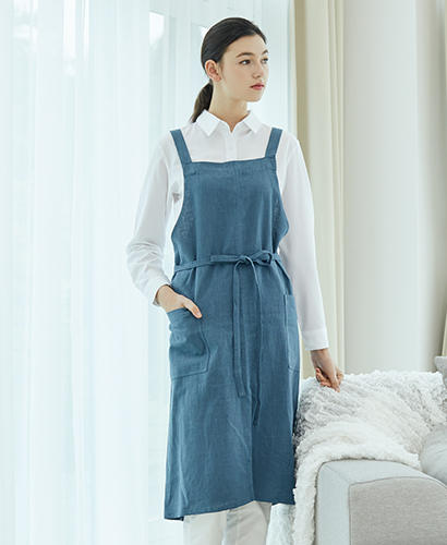 SAP-838 블루그린 닌넨 스타일리쉬