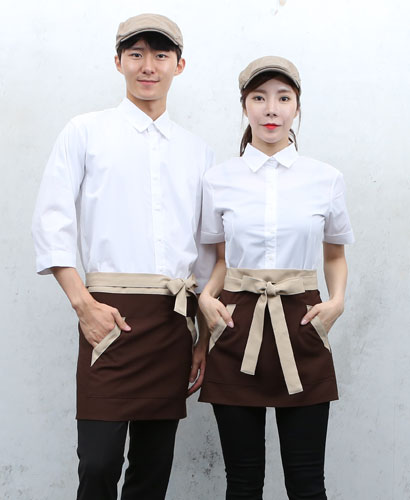 SAP-847 커피 베이지배색끈 미니