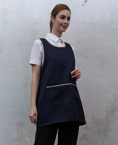 SAP-061 네이비 베이지띠 원피스＃