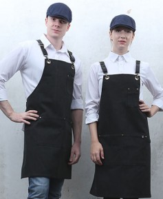 SAP-1001-1 블랙 캔퍼스 뒤 가죽조절끈