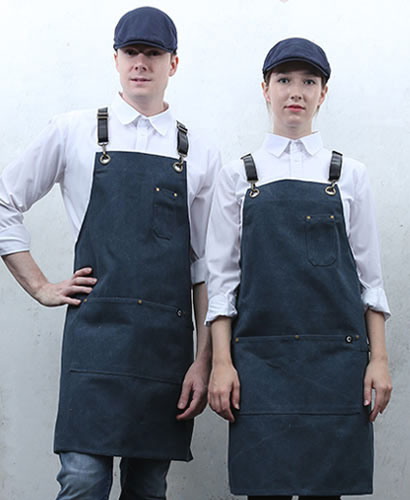 SAP-1001-6블루 캔퍼스 뒤 가죽조절끈