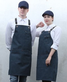 SAP-1001-6블루 캔퍼스 뒤 가죽조절끈