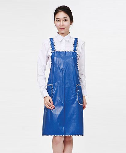 SAP-102 H형 파란색 방수앞치마