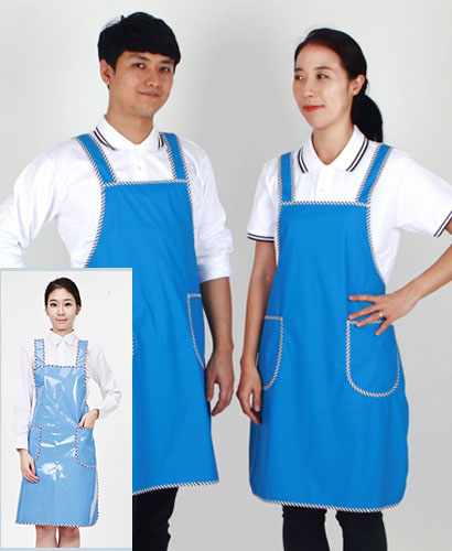 SAP-104 H형 하늘색 방수앞치마