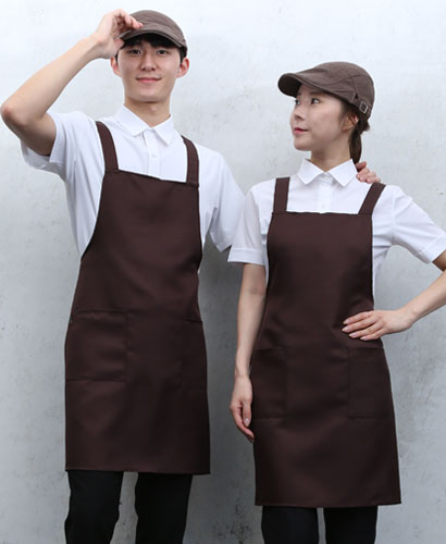 SAP-115 커피 뒤X형 앞치마