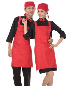 SAP-122 적색 뒤X형 앞치마