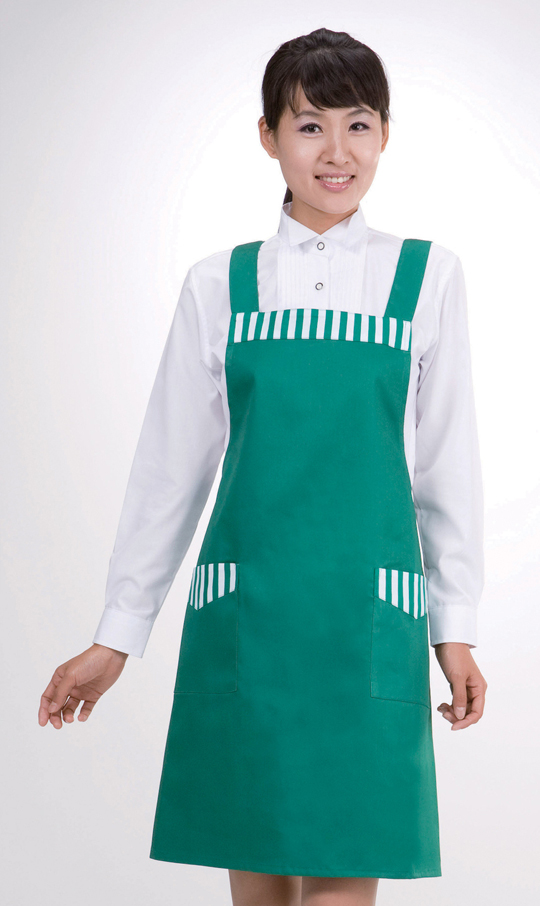 SAP-13 줄무늬 포인트 앞치마