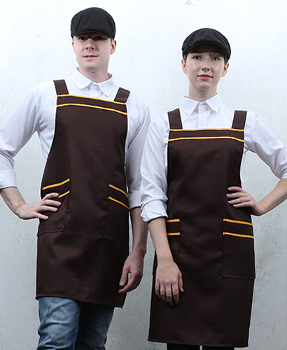 SAP-18 넉넉한 사이즈 커피 띠 앞치마