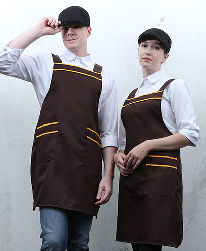 SAP-18 넉넉한 사이즈 커피 띠 앞치마