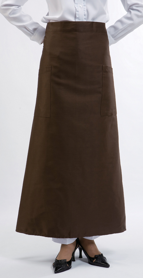 SAP-254 밤색 롱허리앞치마
