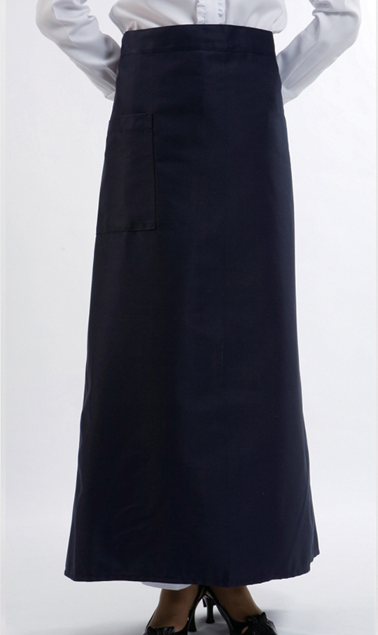 SAP-256 곤색 롱허리앞치마