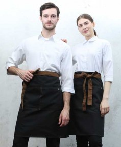 SAP-314 블랙 옥스포드 배색끈 허리