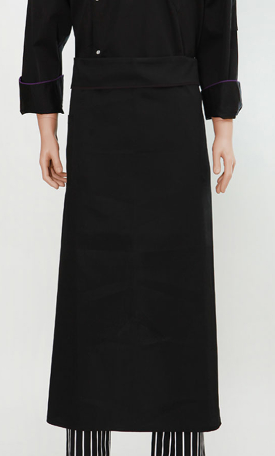 SAP-402 검정 롱 앞치마