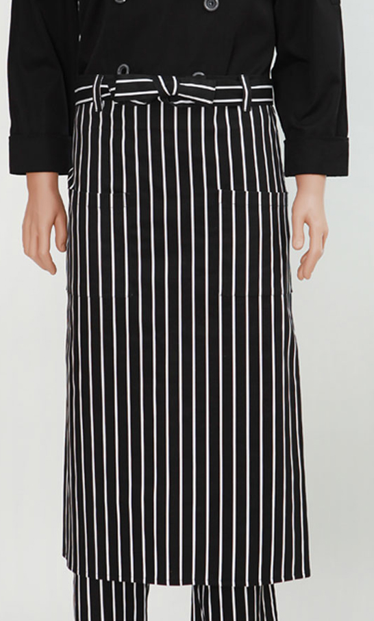 SAP-406 스트라이프 허리롱 앞치마