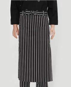SAP-406 스트라이프 허리롱 앞치마
