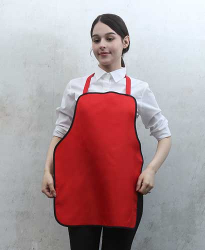 SAP-52 적색 손님용앞치마