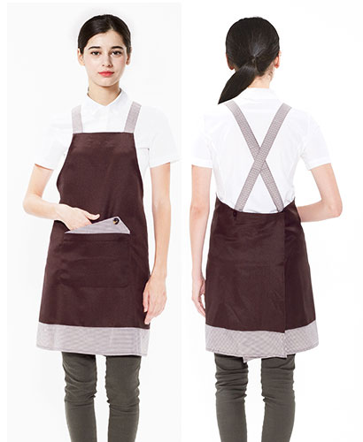 SAP-616 커피 X형 엉덩이가림앞치마