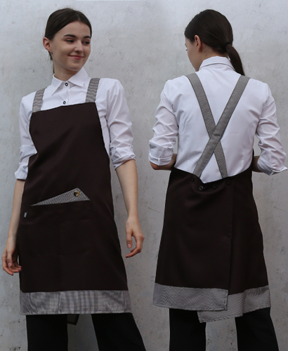 SAP-616 커피 X형 엉덩이가림앞치마