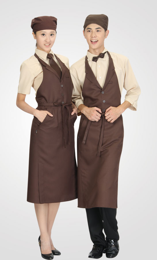 SAP-900 커피 바리스타 조끼롱앞치마