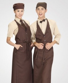 SAP-900 커피 바리스타 조끼롱앞치마