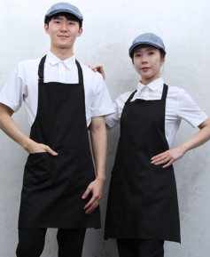 SAP-910 면혼방 검정목걸이