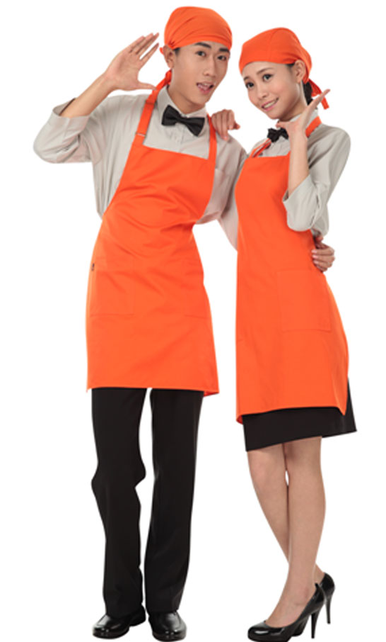 SAP-910 면혼방 오렌지 목걸이