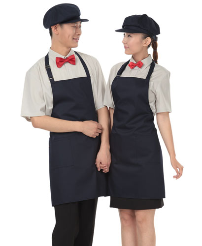 SAP-910 곤색목걸이 앞치마