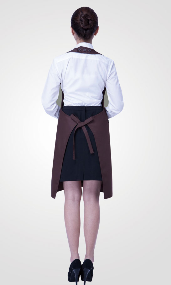 SAP-920 갈색 조끼앞치마