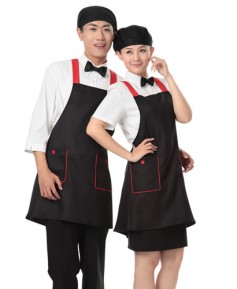 SAP-930 검정 주머니띠 앞치마