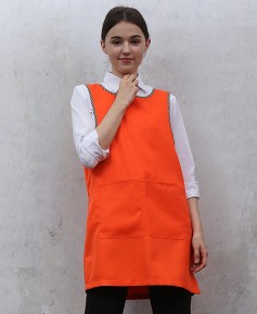 SAP-932 오랜지 원피스체크바이어스